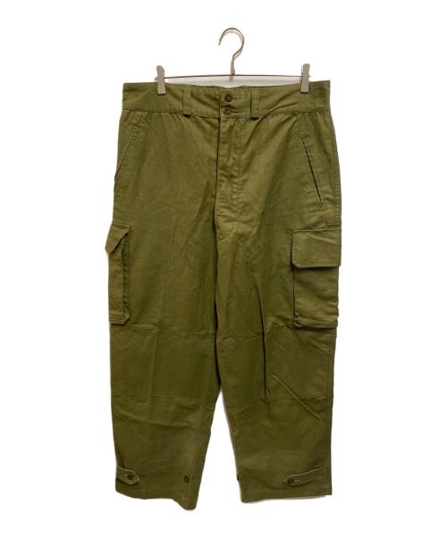 French Military（フレンチミリタリー）French Military (フレンチミリタリー) M-47 カーゴパンツ グリーン サイズ:37の古着・服飾アイテム