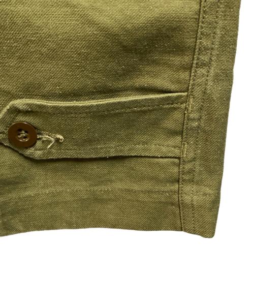 French Military（フレンチミリタリー）French Military (フレンチミリタリー) M-47 カーゴパンツ グリーン サイズ:37の古着・服飾アイテム