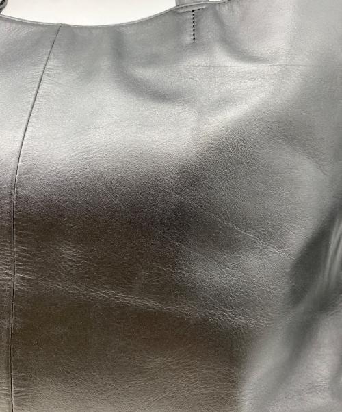 green label relaxing（グリーンレーベルリラクシング）green label relaxing (グリーンレーベルリラクシング) ファンクショナル レザー トートバッグ ブラックの古着・服飾アイテム