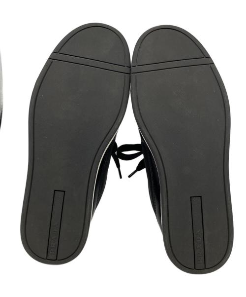 PRADA（プラダ）PRADA (プラダ) ローカットスニーカー ブラック サイズ:25.5ｃｍの古着・服飾アイテム