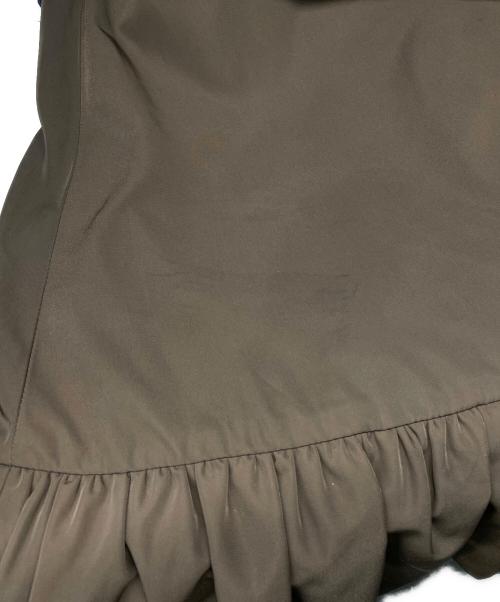 room306（ルームサンマルロクコンテンポラリー）room306 (ルームサンマルロクコンテンポラリー) Hem Gather Flare Long One-piece ブラウン サイズ:FREEの古着・服飾アイテム