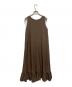 room306 (ルームサンマルロクコンテンポラリー) Hem Gather Flare Long One-piece ブラウン サイズ:FREE：6000円