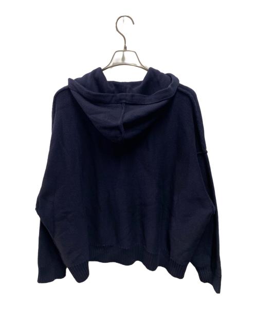 DAIRIKU（ダイリク）DAIRIKU (ダイリク) America Knit Hoodie ネイビー サイズ:FREEの古着・服飾アイテム