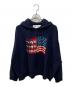 DAIRIKU（ダイリク）の古着「America Knit Hoodie」｜ネイビー