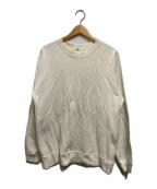 I.S.アイエス）の古着「バックロゴプリントスウェット」｜ホワイト