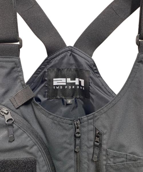 AREA241（エリアトゥーフォーワン）AREA241 (エリアトゥーフォーワン) ベスト ブラック サイズ:FREEの古着・服飾アイテム