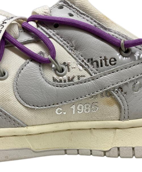 NIKE（ナイキ）NIKE (ナイキ) OFFWHITE (オフホワイト) ローカットスニーカー ホワイト サイズ:27.5cmの古着・服飾アイテム