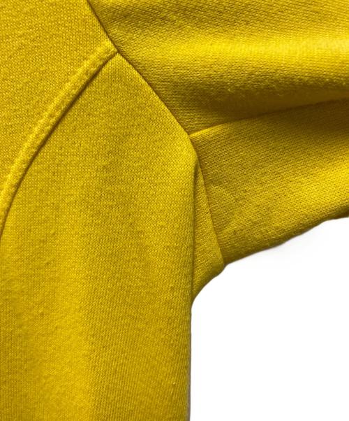 HERMES（エルメス）HERMES (エルメス) 馬車ロゴ刺繍スウェットカーディガン イエロー サイズ:Ｍの古着・服飾アイテム