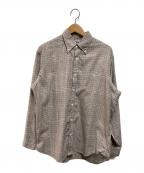 THE NORTH FACEザ ノース フェイス）の古着「Button Down Tattersall Field Shirt」｜ベージュ