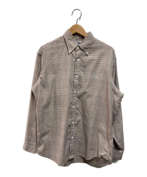 THE NORTH FACE（ザ ノース フェイス）THE NORTH FACE (ザ ノース フェイス) Button Down Tattersall Field Shirt ベージュ サイズ:Sの古着・服飾アイテム