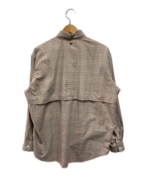 THE NORTH FACE（ザ ノース フェイス）THE NORTH FACE (ザ ノース フェイス) Button Down Tattersall Field Shirt ベージュ サイズ:Sの古着・服飾アイテム