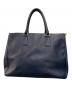 PRADA (プラダ) ガレリア サフィアーノ ハンドバッグ ネイビー：49000円