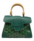 GOYARDゴヤール）の古着「Saigon ミニソフトバッグ」｜グリーン