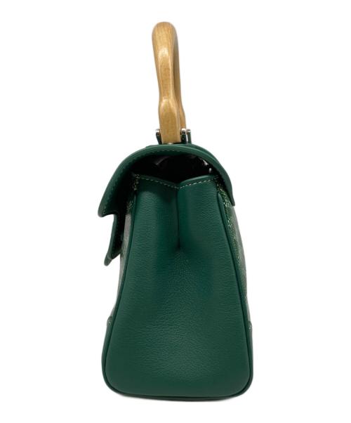 GOYARD（ゴヤール）GOYARD (ゴヤール) Saigon ミニソフトバッグ グリーンの古着・服飾アイテム