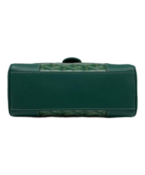 GOYARD（ゴヤール）GOYARD (ゴヤール) Saigon ミニソフトバッグ グリーンの古着・服飾アイテム