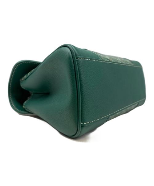 GOYARD（ゴヤール）GOYARD (ゴヤール) Saigon ミニソフトバッグ グリーンの古着・服飾アイテム