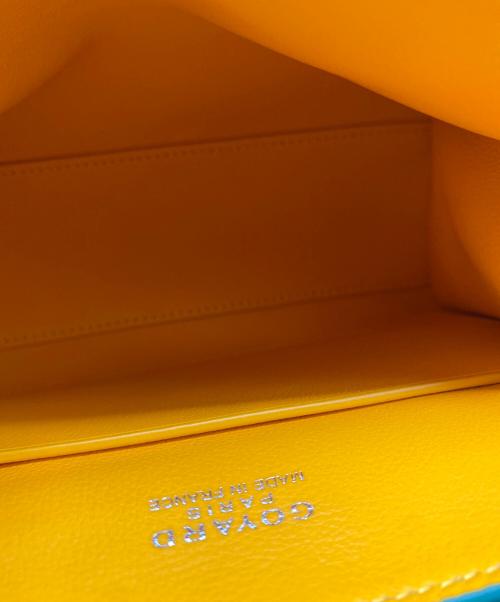 GOYARD（ゴヤール）GOYARD (ゴヤール) Saigon ミニソフトバッグ グリーンの古着・服飾アイテム