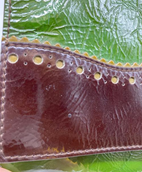 MIU MIU（ミュウミュウ）MIU MIU (ミュウミュウ) OLD ショルダーバッグ グリーンの古着・服飾アイテム