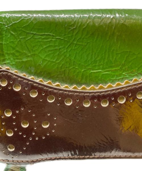 MIU MIU（ミュウミュウ）MIU MIU (ミュウミュウ) OLD ショルダーバッグ グリーンの古着・服飾アイテム