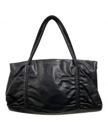 MIU MIU（ミュウミュウ）の古着「90's LEATHER HAND BAG」｜ブラック