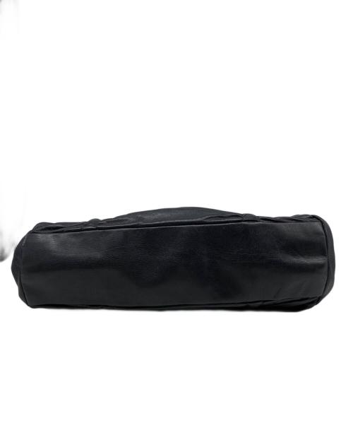 MIU MIU（ミュウミュウ）MIU MIU (ミュウミュウ) 90's LEATHER HAND BAG ブラックの古着・服飾アイテム