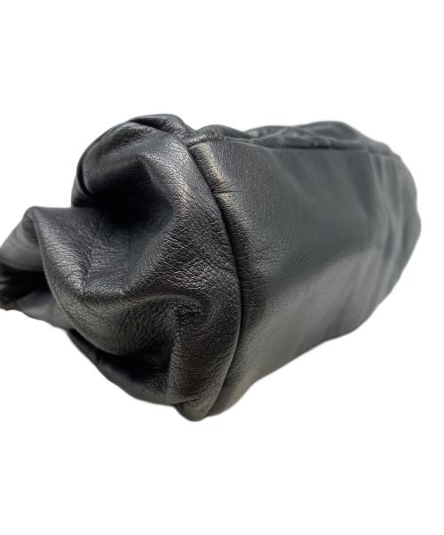 MIU MIU（ミュウミュウ）MIU MIU (ミュウミュウ) 90's LEATHER HAND BAG ブラックの古着・服飾アイテム