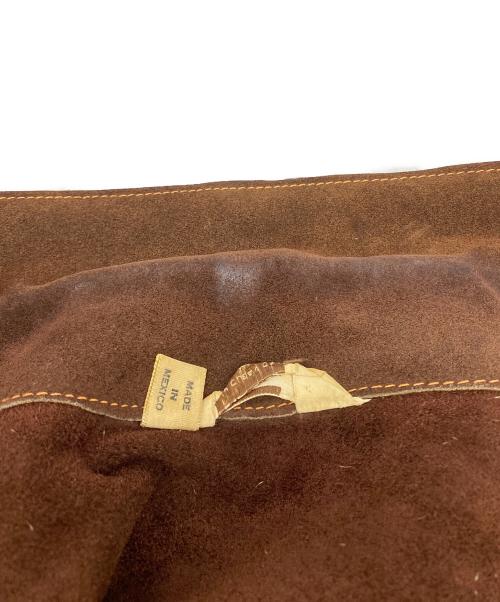 MONTGOMERY WARD（モンゴメリーワード）MONTGOMERY WARD (モンゴメリーワード) 70's パッチワークスウェードジャケット ブラウン サイズ:サイズ詳細参照の古着・服飾アイテム