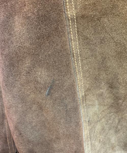 MONTGOMERY WARD（モンゴメリーワード）MONTGOMERY WARD (モンゴメリーワード) 70's パッチワークスウェードジャケット ブラウン サイズ:サイズ詳細参照の古着・服飾アイテム