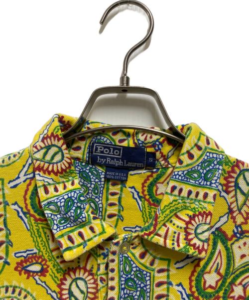 POLO RALPH LAUREN（ポロ・ラルフローレン）POLO RALPH LAUREN (ポロ・ラルフローレン) ポロシャツ イエロー サイズ:Sの古着・服飾アイテム