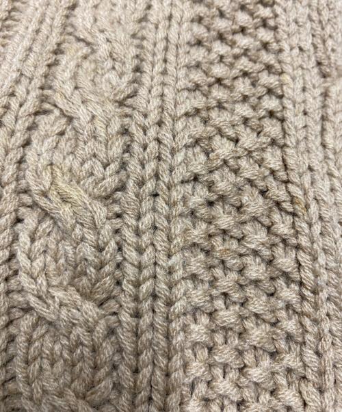 RRL（ダブルアールエル）RRL (ダブルアールエル) ケーブルニット ベージュ サイズ:Lの古着・服飾アイテム