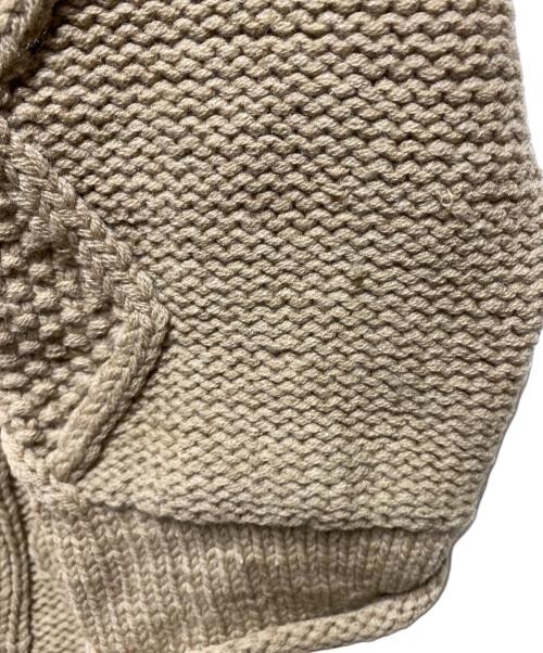 RRL（ダブルアールエル）RRL (ダブルアールエル) ケーブルニット ベージュ サイズ:Lの古着・服飾アイテム