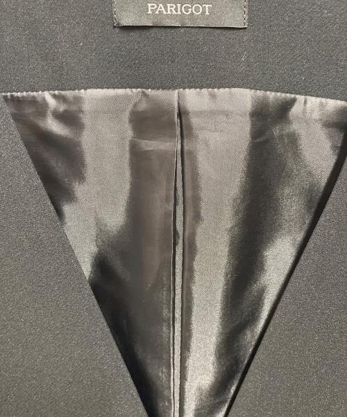 parigot（パリゴ）parigot (パリゴ) ジャンパーワンピース ブラック サイズ:FREEの古着・服飾アイテム