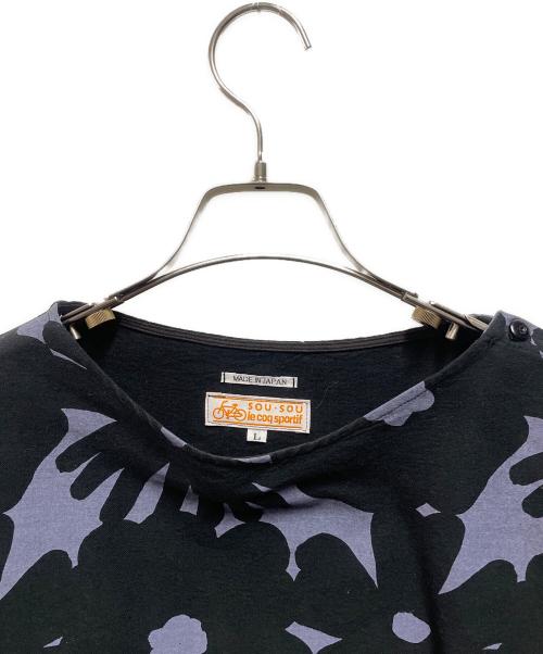 SOU・SOU（ソウソウ）SOU・SOU (ソウソウ) ワンピース ブラック サイズ:Ⅼの古着・服飾アイテム