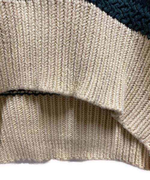 POLO RALPH LAUREN（ポロ・ラルフローレン）POLO RALPH LAUREN (ポロ・ラルフローレン) ショールカラーニット グリーン サイズ:Ｍの古着・服飾アイテム