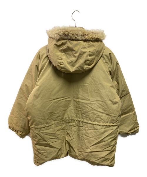 POLO RALPH LAUREN（ポロ・ラルフローレン）POLO RALPH LAUREN (ポロ・ラルフローレン) CARE LABEL DOWN JK ベージュ サイズ:Mの古着・服飾アイテム