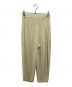 ISSEY MIYAKE (イッセイミヤケ) DRAPE JERSEY-36 PANTS イエロー サイズ:2：16000円