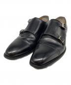 SCOTCH GRAINスコッチグレイン）の古着「モンクストラップシューズ」｜ブラック