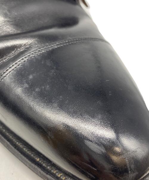 SCOTCH GRAIN（スコッチグレイン）SCOTCH GRAIN (スコッチグレイン) モンクストラップシューズ ブラック サイズ:26.5の古着・服飾アイテム