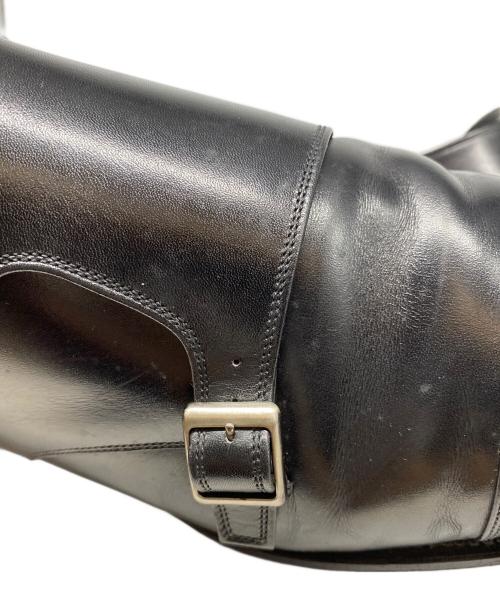SCOTCH GRAIN（スコッチグレイン）SCOTCH GRAIN (スコッチグレイン) モンクストラップシューズ ブラック サイズ:26.5の古着・服飾アイテム