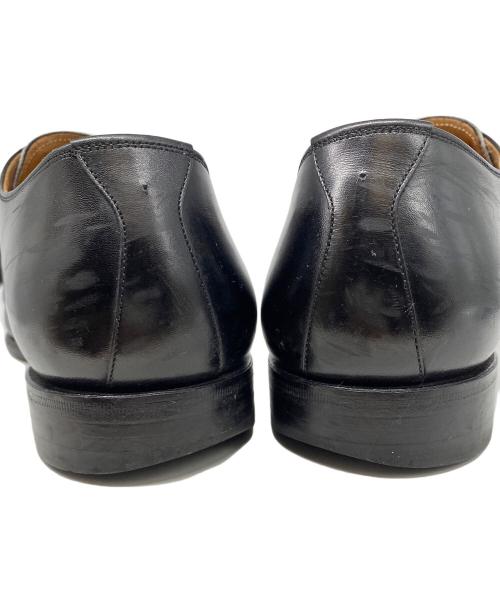 SCOTCH GRAIN（スコッチグレイン）SCOTCH GRAIN (スコッチグレイン) モンクストラップシューズ ブラック サイズ:26.5の古着・服飾アイテム