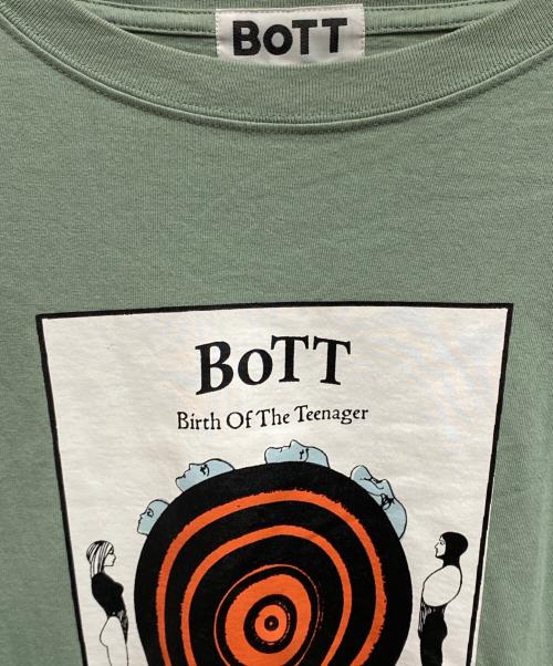 BoTT（ボット）BoTT (ボット) Tシャツ グリーン サイズ:XLの古着・服飾アイテム