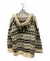 CELINE (セリーヌ) Baja fair isle Shetland wool hoodie ベージュ サイズ:S：33000円