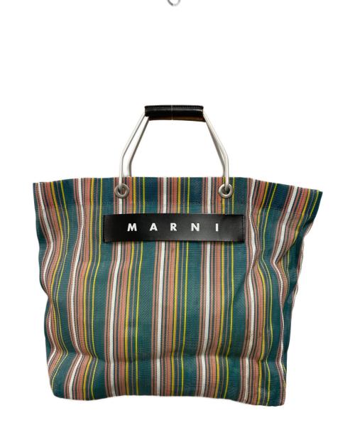 MARNI（マルニ）MARNI (マルニ) マーケットトート グリーンの古着・服飾アイテム