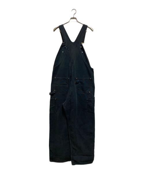 CarHartt（カーハート）CarHartt (カーハート) ダブルニーオーバーオール ブラック サイズ:Ｗ40×Ｌ32の古着・服飾アイテム