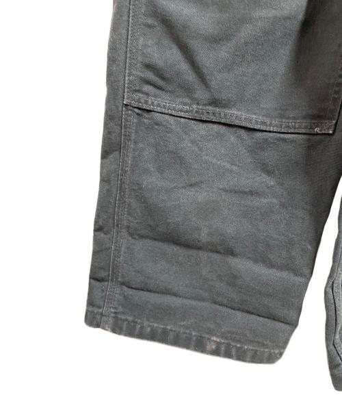 CarHartt（カーハート）CarHartt (カーハート) ダブルニーオーバーオール ブラック サイズ:Ｗ40×Ｌ32の古着・服飾アイテム