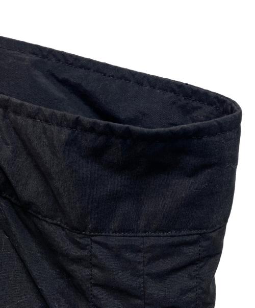 FIRMUM（フィルマム）FIRMUM (フィルマム) ナイロンタッサー/ガーメントダイ サカナヤパンツ ブラック サイズ:XSの古着・服飾アイテム