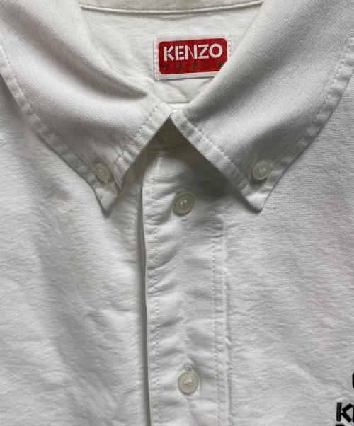 KENZO（ケンゾー）KENZO (ケンゾー) Boke Flower シャツ ホワイト サイズ:39の古着・服飾アイテム