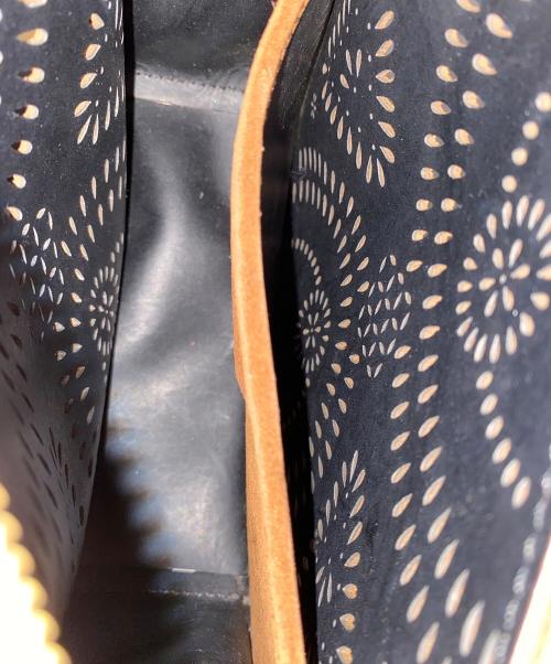 POLO RALPH LAUREN（ポロ・ラルフローレン）POLO RALPH LAUREN (ポロ・ラルフローレン) ミニスウェードクロスボディバッグ ブラウンの古着・服飾アイテム