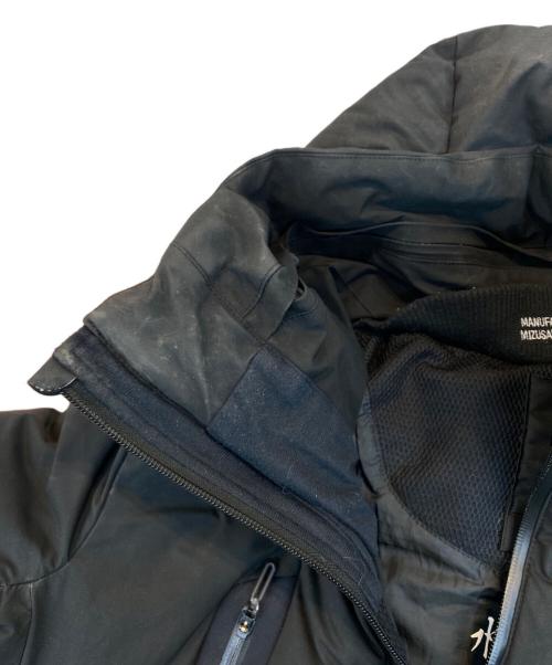 DESCENTE ALLTERRAIN（デザイント オルテライン）DESCENTE ALLTERRAIN (デザイント オルテライン) MIZUSAWA DOWN MOUNTAINEER ブラック サイズ:Мの古着・服飾アイテム