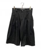 dece solodece solo）の古着「loose wide-leg shorts」｜ブラック